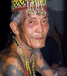 The unique Asian Borneo cultural artifacts, arts and antiques